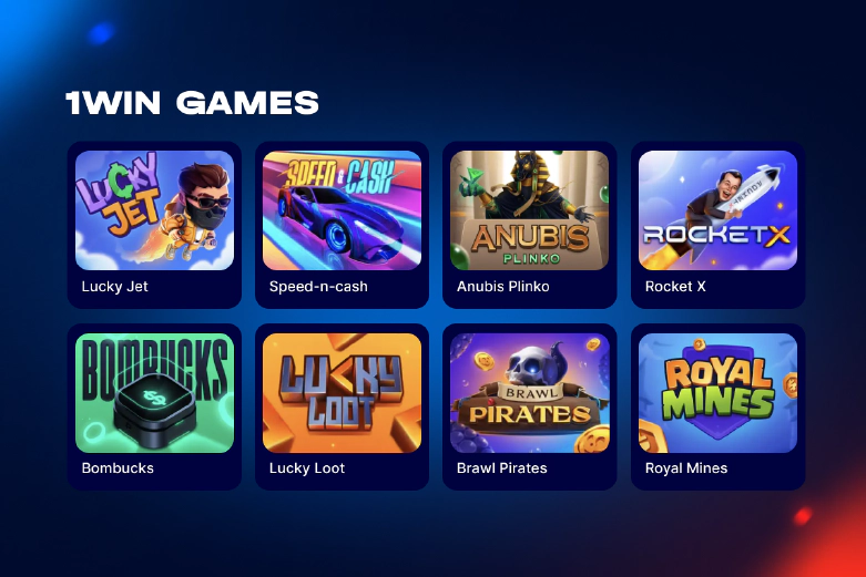 1win Casino Games Collection India